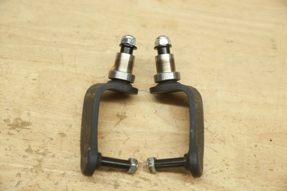 PAIR Caster Forks for Quickie Q700M Power Chairs — for 6″ Wheels Tires