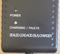 UPG 24BC3500T-4 DC24V 3.5A Sealed Lead-Acid Power Mobility Charger OEM – TESTED