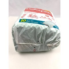 VTG Disposable Underpads Super Size Adult Pads 7 Pack 1990s Walgreens