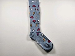 FIGS Compression Head, Shoulders, Knees & Toes Nurse Medical Socks Size S