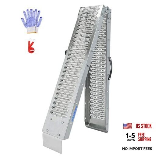 83″ Folding Motorcycle Ramp, 480 lbs Capacity 83″ (480lbs) Perforated 1 PC