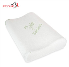 PEIDUO soft memory foam orthopedic pillow for back and side sleep with cover