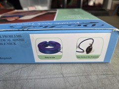 Dr. Bob’s Portable Neck Traction Size Medium 13.5-15.5” NIB Open Box