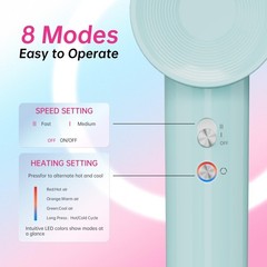 Hylzthater Ionic Hair Dryer 110000 Rpm High-Speed Bldc Motor Drying Blow Dryer