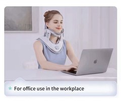 Neck Brace Support ,adjustable Cervical Stretchers , For All Neck Sizes