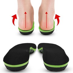 Orthotic Insoles High Arch Support Inserts Plantar Fasciitis Flat Feet Foot Pad