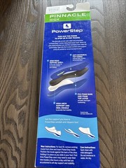Powerstep Full Length Orthotics Pinnacle High Arch Women 8-8.5/men 6-6.5 C