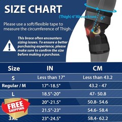 Nvorliy ROM Knee Brace Small Without Shoulder Strap