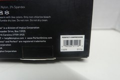 1 Pair Perfect Compresssion All Sport Calf Sleeve, S/M, Black, New