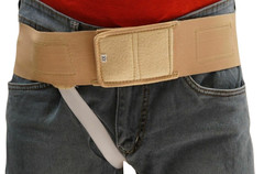 Inguinal Hernia Groin Support Belt Adjustable Elastic Left Side