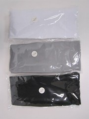 Compression Socks, Black, White, Grey, Size 9-Large / XLarge – „Pack of 3“