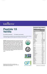 KATE FARMS Peptide Formula 1.5 Vanilla, 8.45 fl oz