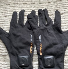 Intellinetix Vibration Therapy Gloves & Charger Large Arthritis Pain Tested, EUC