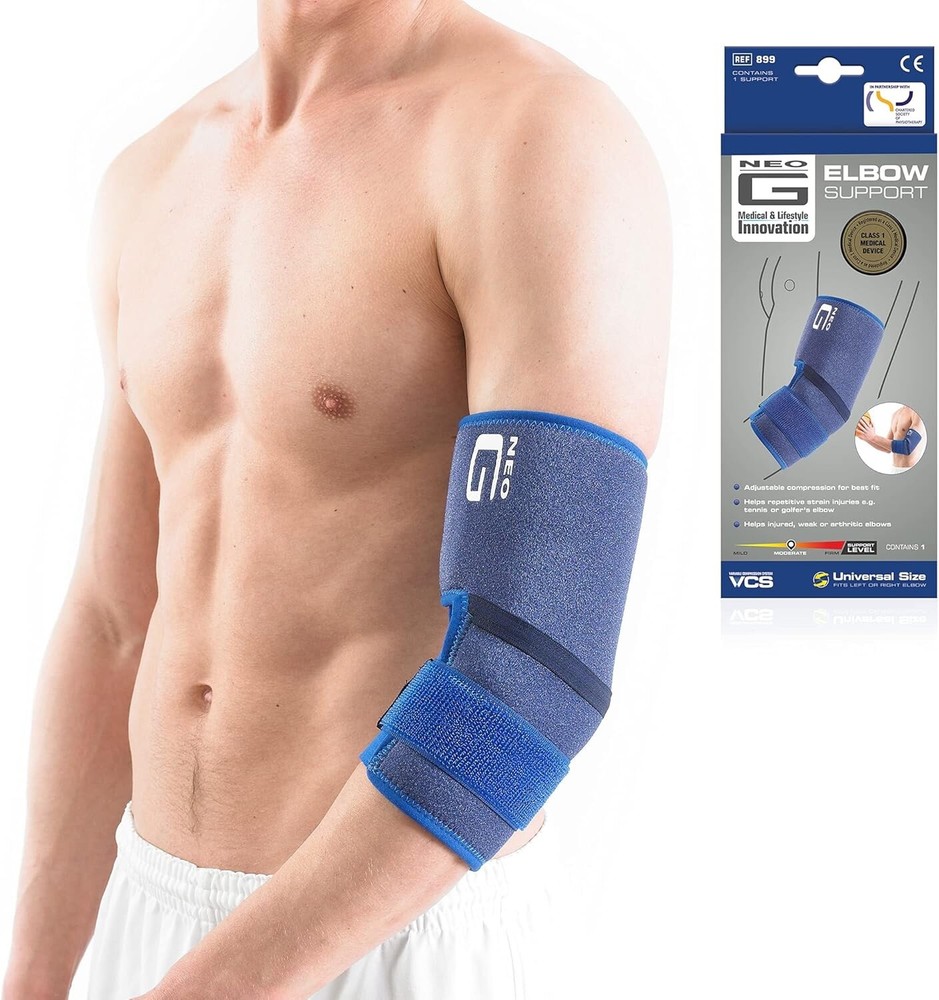 Neo G Elbow Support for Epicondylitis Tennis Golfers Elbow Sprains Strain