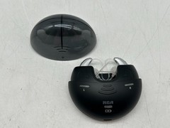 RCA OTC Behind-the-Ear Hearing Aids with Charging Case (Silver)