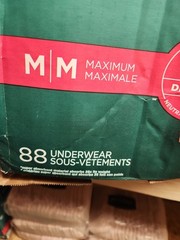 Women’s Depend brand Medium pull-ups underwear fresh protection 88 count Pink