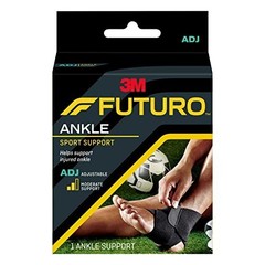 Adjustable Ankle Support Neoprene Brace Moderate Compression Stiff Sore Injury