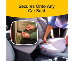 Auto Cushion with Memory Foam, Advanced Lumbar Helps Relieve Pressure Points