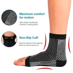 1-5 Pairs Compression Socks Ankle Neuropathy Socks Plantar Fasciitis Ankle Socks