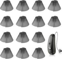 14 Pack Tulip Hearing Aid Domes Universal Replacement, Fit Standard Receiver …