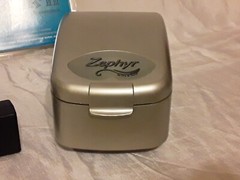 Zephyr Dry & Store Hearing Aid Dryer Dehumidifier w/Cord & Dry BrickZTP140412880