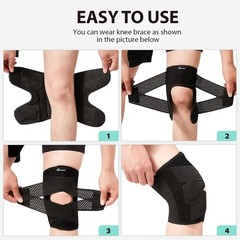 Knee Brace with Side Stabilizers for Meniscus Tear, Adjustable Knee Wrap for …