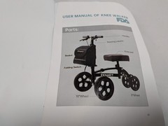 ZENART Steerable Knee Scooter Foldable Walker Crutch Alternative YF-9010B