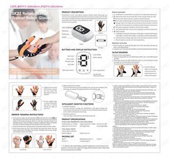(Left&Right) Robot Rehabilitation Gloves, for Finger and Hand Function Recovery