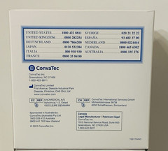 10 ConvaTec 413167 Durahesive Wafer Skin Barriers 2-1/4″ Flange 1BX/10EA