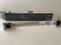 Safety Assist Bar Bathroom Grab Bar Glacier Bay 16 in. x 7/8 in. #243 752
