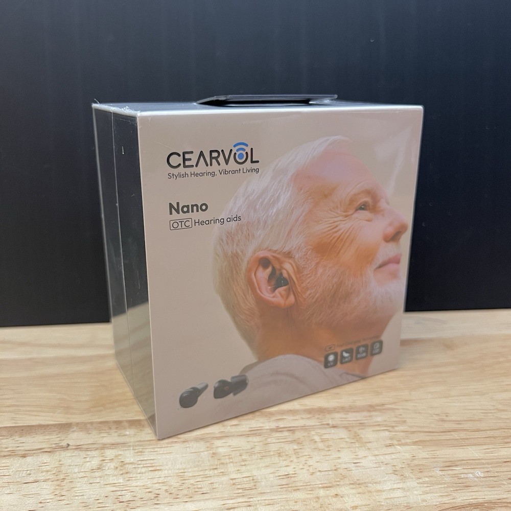 CEARVOL – Nano OTC Rechargeable In Ear Hearing Aids