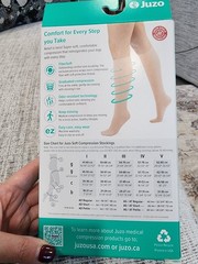 Juzo Soft, Knee, FF, Beige – Model 2001, Type AD, Size V – Beige