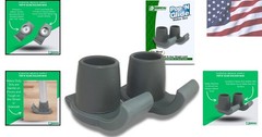 Upgrade Mobility with Pop & Glide 2 Pack Walker Ski Glides – Indoor/Outdoor Use