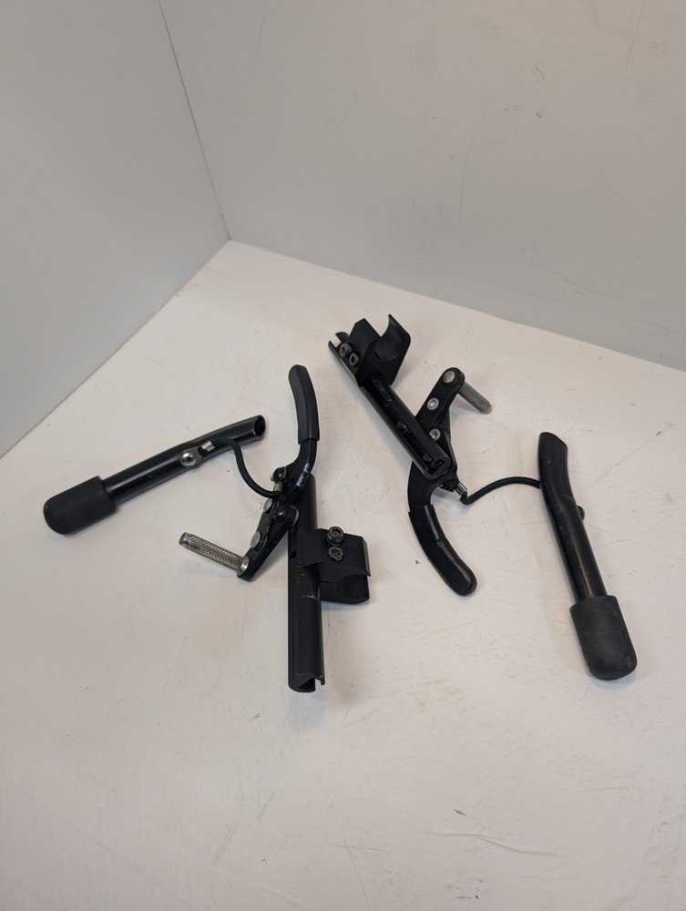 Set Of Quickie TS Iris Tilt in Space Wheelchair Hand Brakes