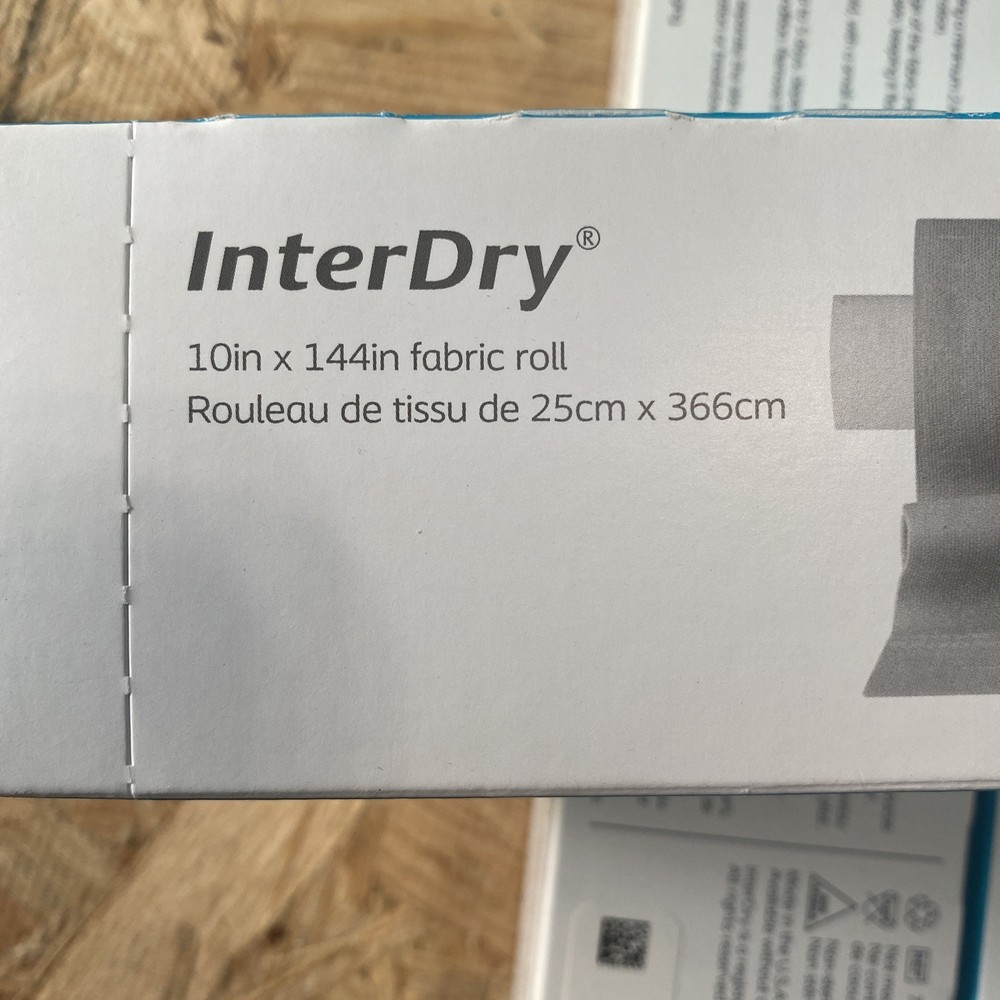 Coloplast 7910 InterDry Moisture Wicking Fabric 10”x144” – 1 Roll — 08/2026 EXP