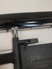 Sunrise Quickie Iris Tilt Wheelchair Left Arm Armrest – Low use