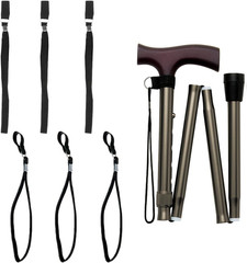 20 Pcs Cane Wrist Strap, Cane Accessories Replacement Stretchable Elastic Wrist
