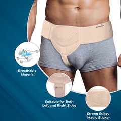 WC Hernia Belt Single! Inguinal Hernia Belt Sold by Manufacturer XS/S-M/L-XL
