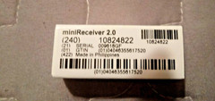 CONNEXX MiniReceiver 2.0 (240) 10824822 M 1L Hearing Aid receiver