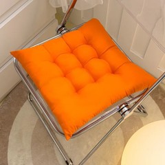 Soft 40*40cm Square Chair Cushion Thicken with Anti-skid Strap Student Seat Cush