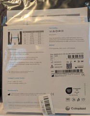 Coloplast Brava Ostomy Belt White Ostomy Support Belt Large Size 34-39 Brava