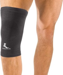 MLR Sport Care Elastic Knee Support Fits Left Or Right Black Small(14″-16″)