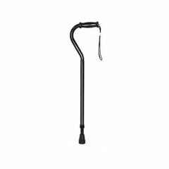 Offset Cane McKesson Steel 29-3/4 to 37-3/4 Inch Height Black Count of 1