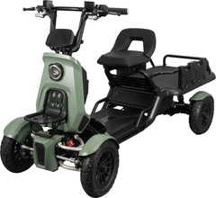 Heavy Duty 4-Wheel Electric Mobility Scooter w/Cargo Platform 1000W 15MPH 600LBS