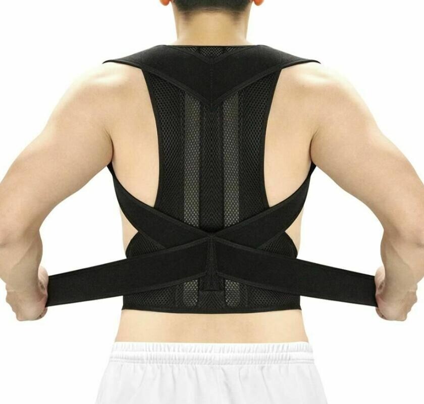 Adjustable TrueFit Posture Corrector Belt Bear Magnetic Support Corset FREE SHIP