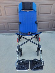 Convaid Cruiser 16” Special Needs Stroller Wheelchair Blue READ DESCRIPTION