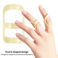 1 PCS Oval Finger Splints Trigger Finger Kit for Size 1 – 14 US