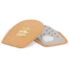 Pedag Perfekt 133 heel cup leather pads, absorb impact shock & relieve heel pain