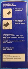 Walgreens Elbow Sleeve Variable Compression Size L/XL Moderate Support New