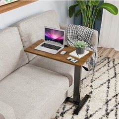 Over Bed Chair Table Hospital Overbed Height Adjustable Laptop Tray Stand Tilt